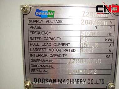 تراش سی ان سی 9 محور DOOSAN Z290SMY ساخت کره جنوبی